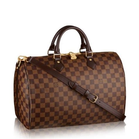 speedy 35 damier ebene louis vuitton|louis vuitton damier ebene wristlet.